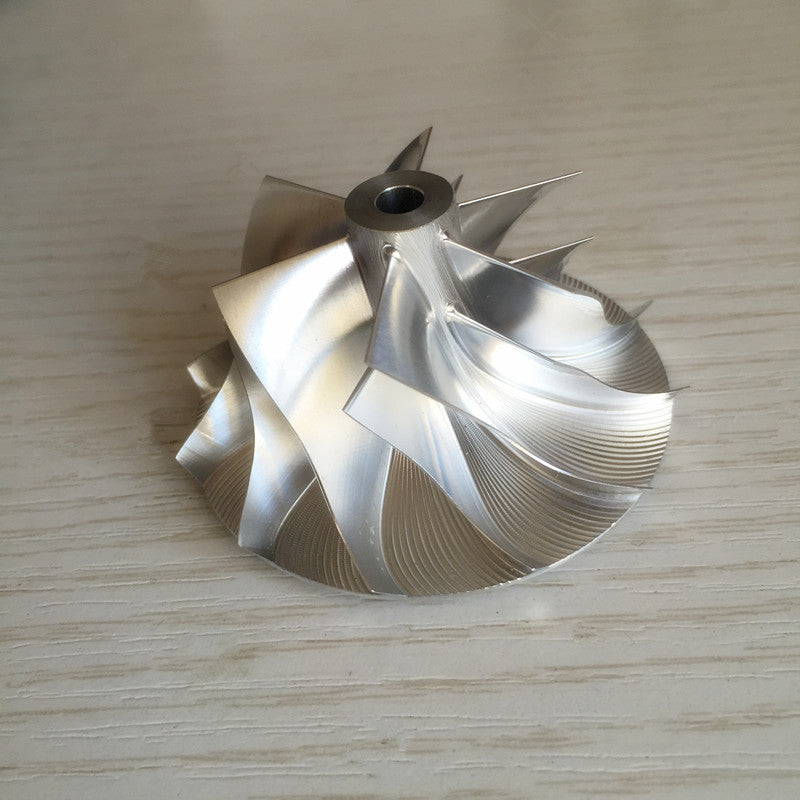 GT15-25 43.20/60.00 mm 6+6 Blade High-Performance Turbine Billet Compressor Wheel