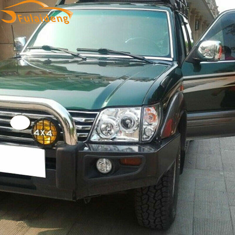 Fit for Toyota Prado LC90 LH+RH 1996-2002 LED Headlights Headlamp Replace Pair