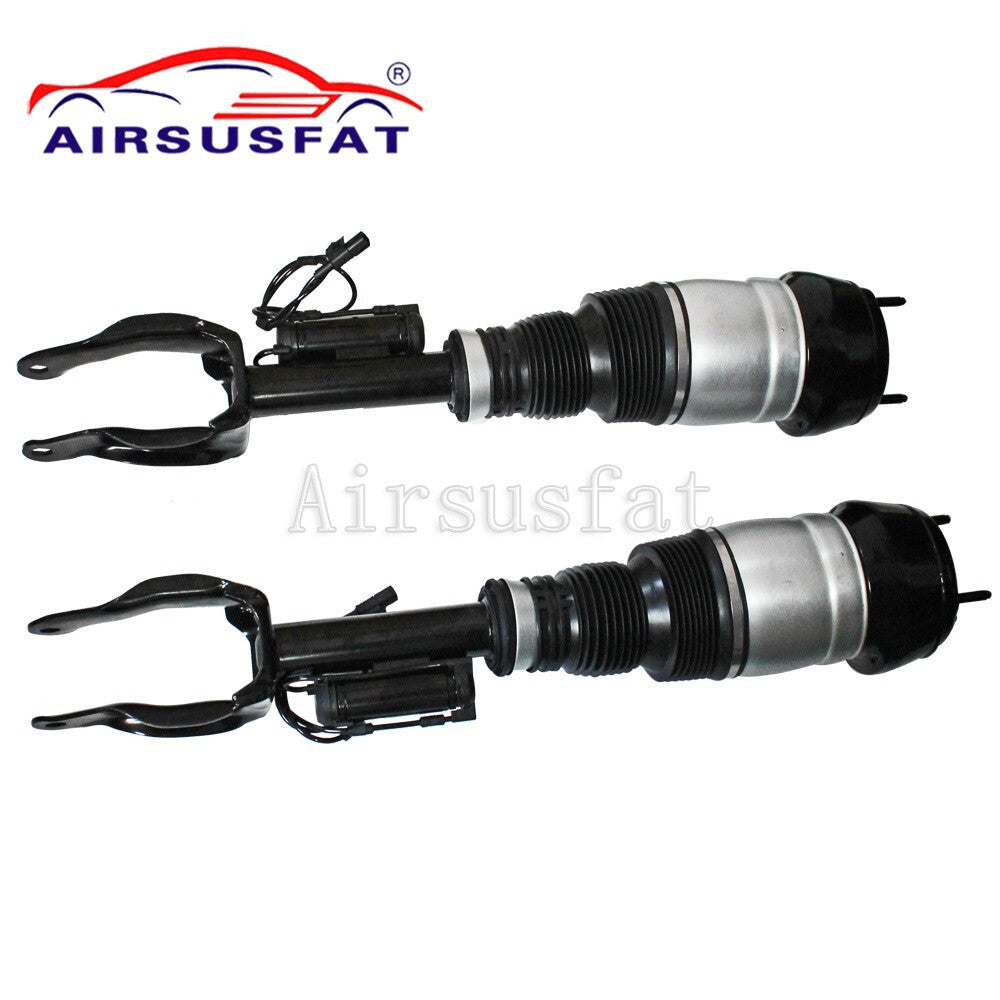 2X for Mercedes Benz W166 X166 Front L R Air Suspension Strut Shock Absorber