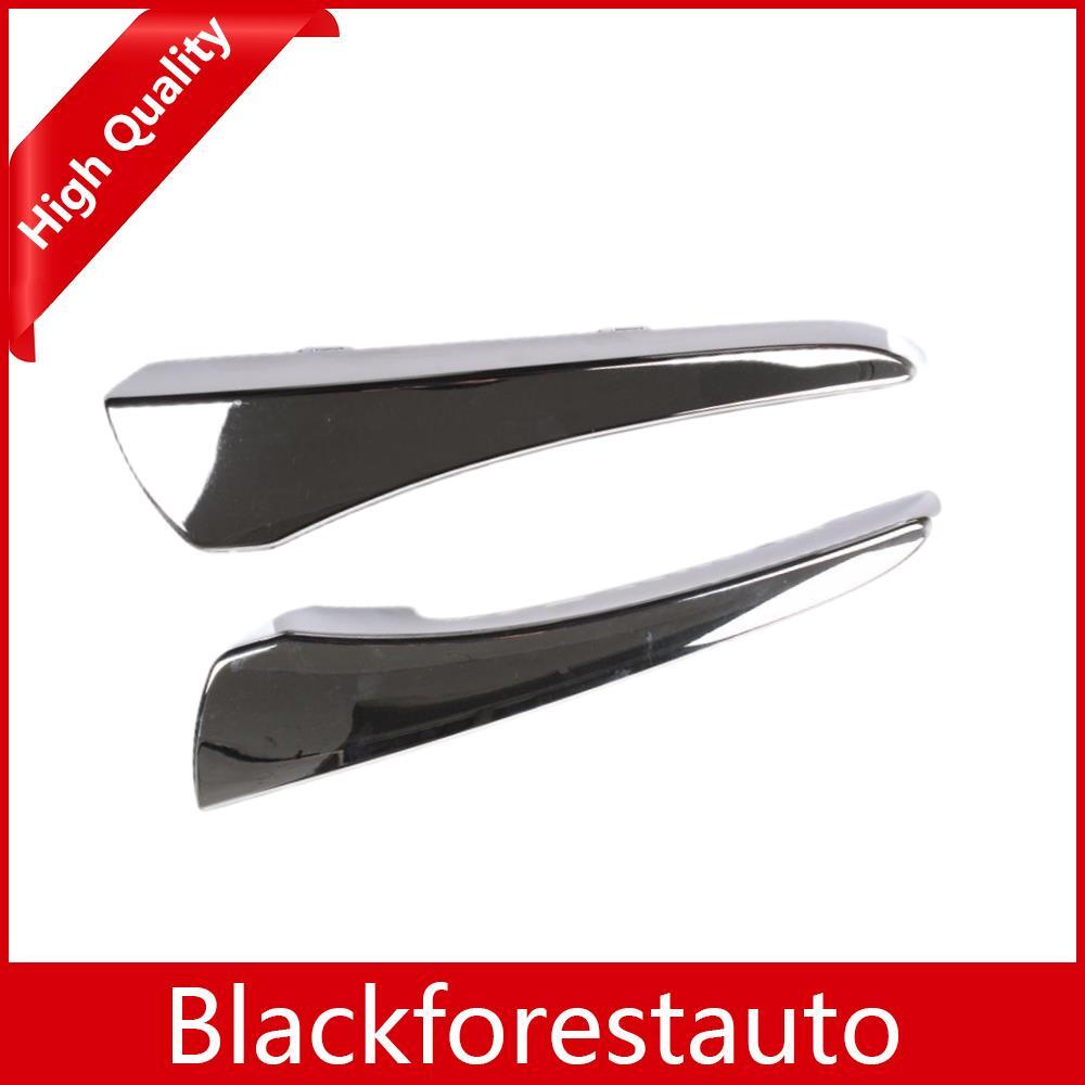 Fits for XF 2012-2015 2Pcs Front Left Right Lower Bumper Molding Trim