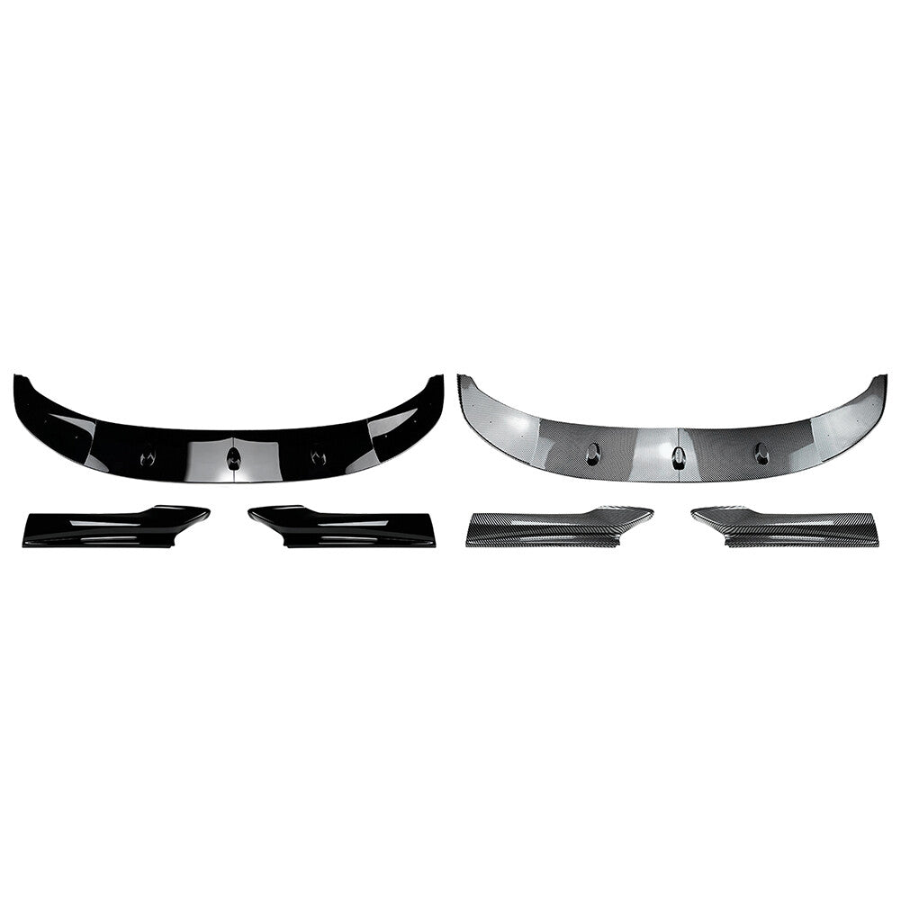Front Bumper Lip Spoiler Splitter Fit for BMW 5 Series F10 F11 M Sport 11-17 Carbon