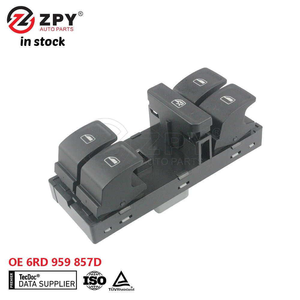 ZPY for Volkswagen for VW Polo 11-13 Master Window Lifter Control Switch 6RD959857D