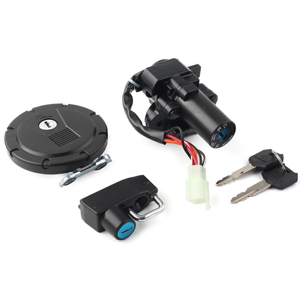 for Kawasaki KLX250/250S/SF KL250 KLX125 Ignition Switch Fuel Gas Cap Lock Set