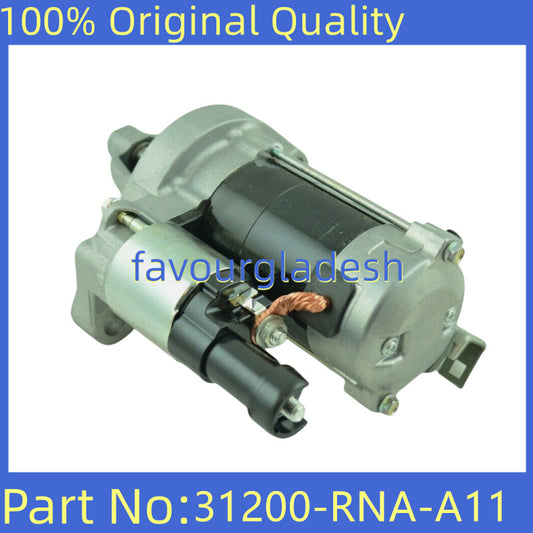 Starter Motor for Honda for Civic 2006-2011 L4 1.8L Manual trans. 1.2KW 12V CW 9T