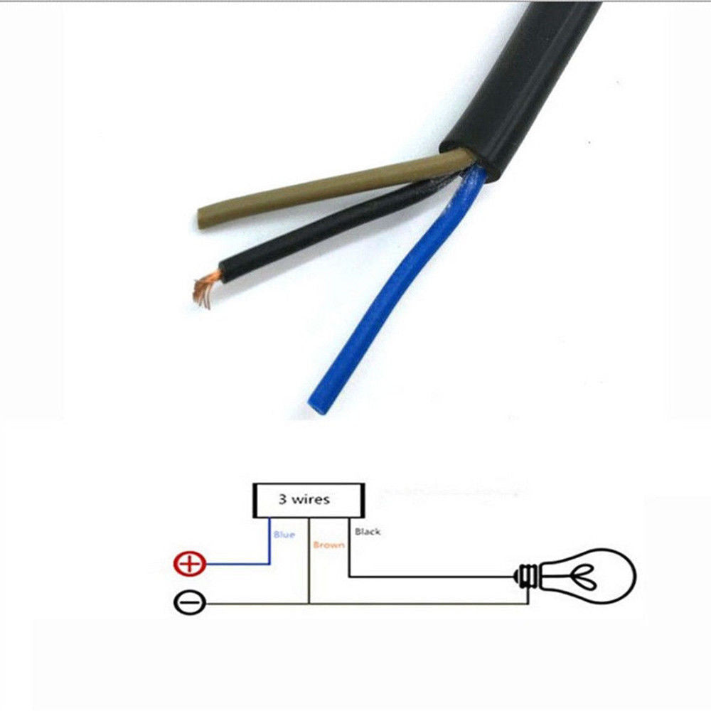 DC 12V/10A Aluminum Alloy LED Motorcycle Handlebar Switch Fog Light ON/OFF