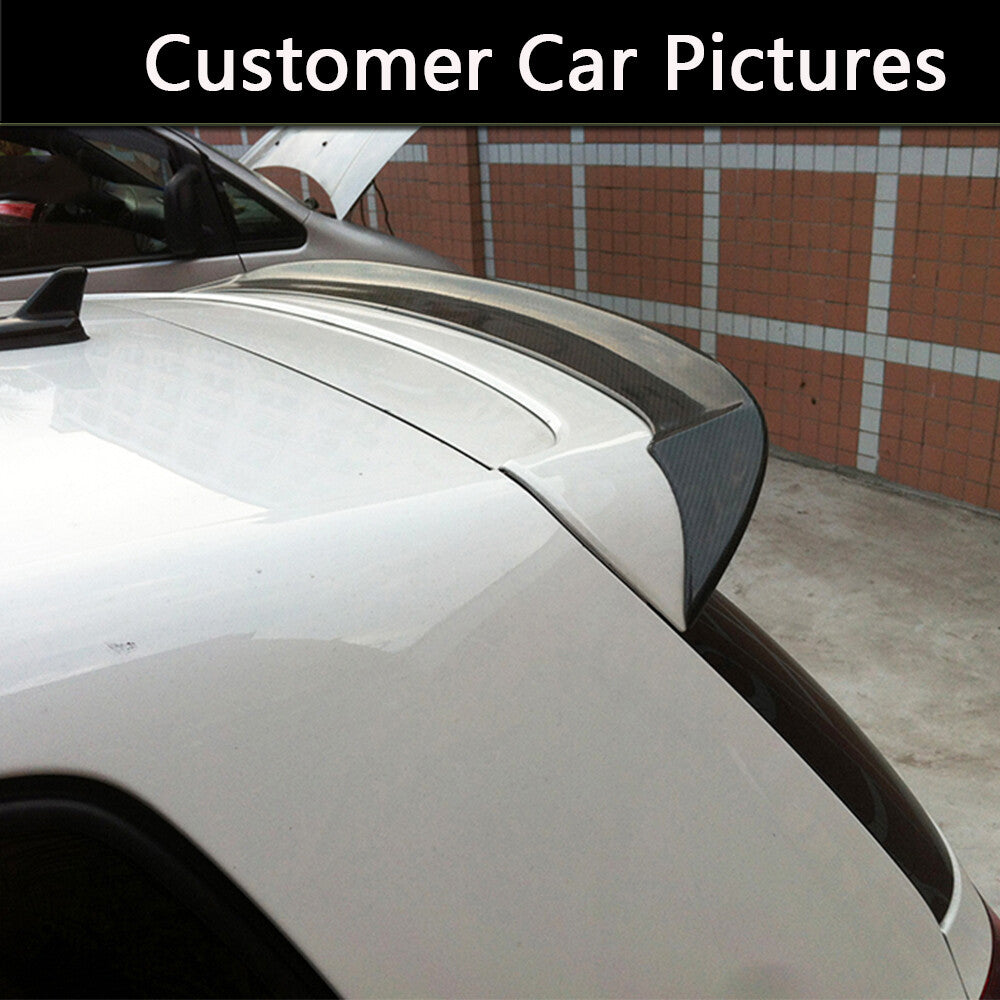 Carbon Fiber Rear Roof Spoiler Lid Trunk Wing Fit for VW Golf6 VI MK6 2010-2013