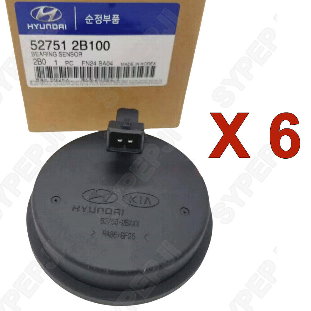 6-piece rear bearing ABS speed sensor for Hyundai Santa Fe and for Kia Sorento 2WD 527512B100