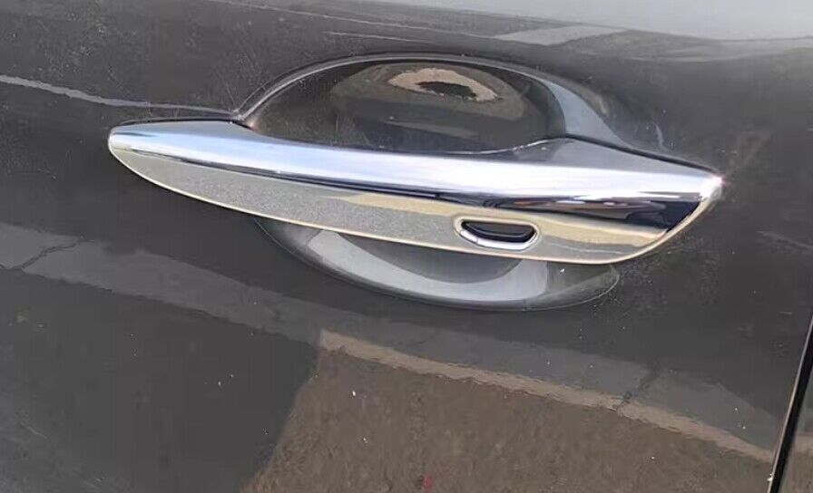for Mazda 3 Axela 2019-23 Chrome Style Side With for Smart Door Handle Cover Trim 4X