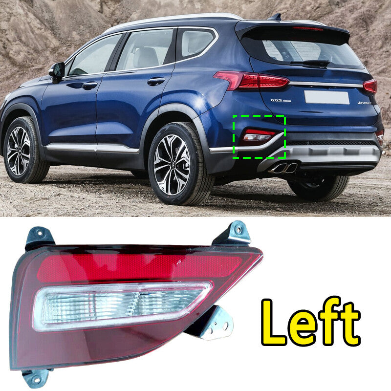 Rear Bumper Backup Light Left For 2019-20 for Hyundai Santa Fe 92406S1000