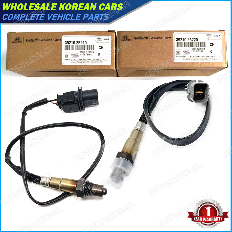 Upstream and downstream oxygen sensors are suitable for 2012-2017 for Hyundai for Kia Rio Soul 1.6L.