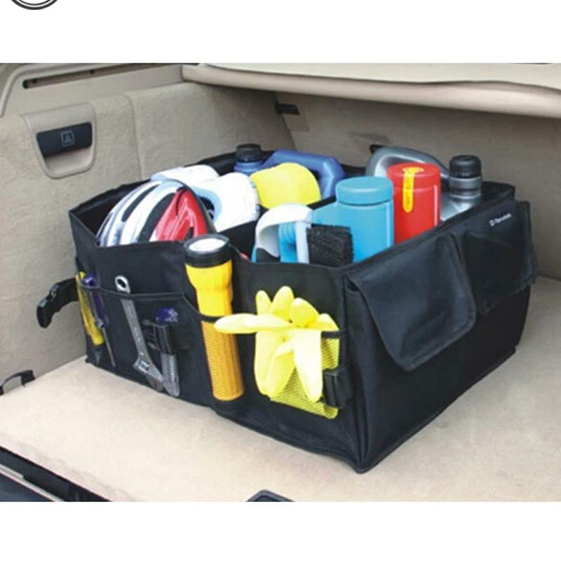Car Trunk Storage Bag Collapsible Multi-use Auto Folding Tidy Cargo Organiser