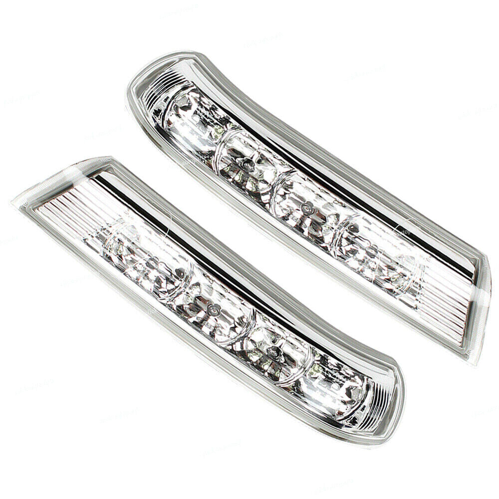 2pcs Mirror Signal Lamp RightLeft For 2007-12 Santa Fe Veracruz IX55 Outside