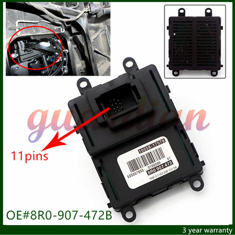 2009-2012 for Audi Q5 Headlight Xenon LED DRL Control Module 8R0-907-472B