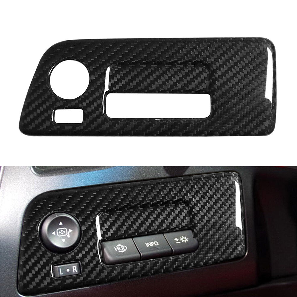 LHD Car Console Gear Shift Panel Trim for Chevrolet for Corvette C7 2014-2019