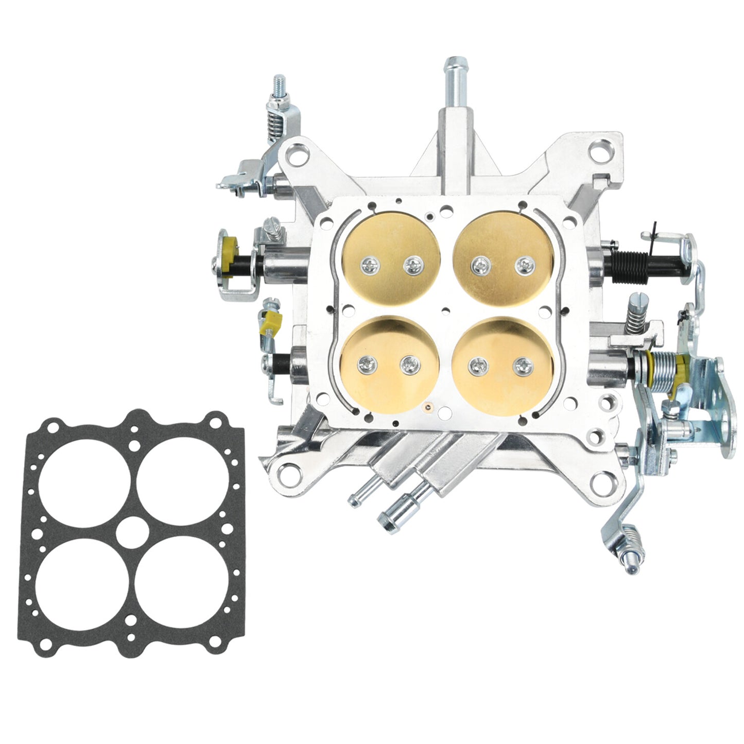 Billet CNC Carburetor Base Plate for Holley 750 CFM 4150 Double Pumper Carb