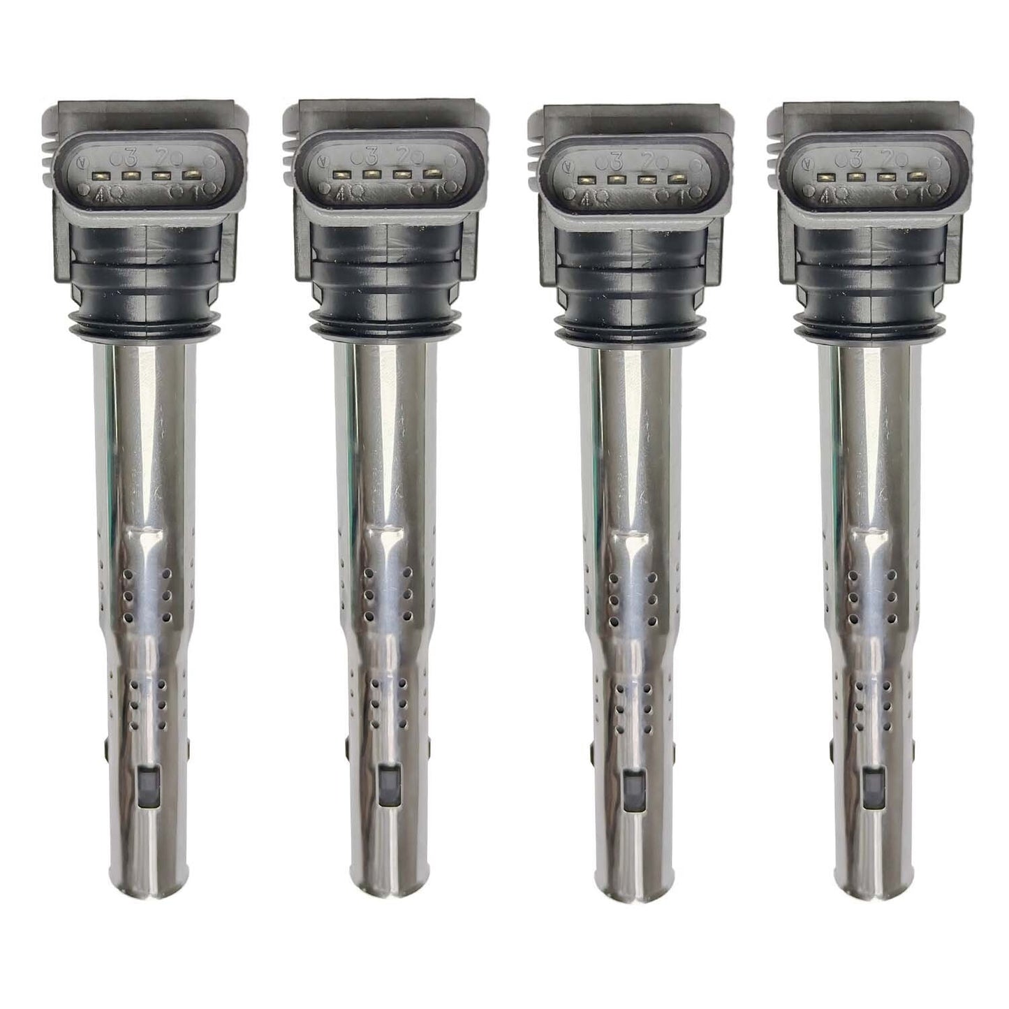 4X Ignition Coils 1.8T/2.0T Fit for VW for Golf for Jetta for Audi A6 A4 for SKODA 07K 905 715F