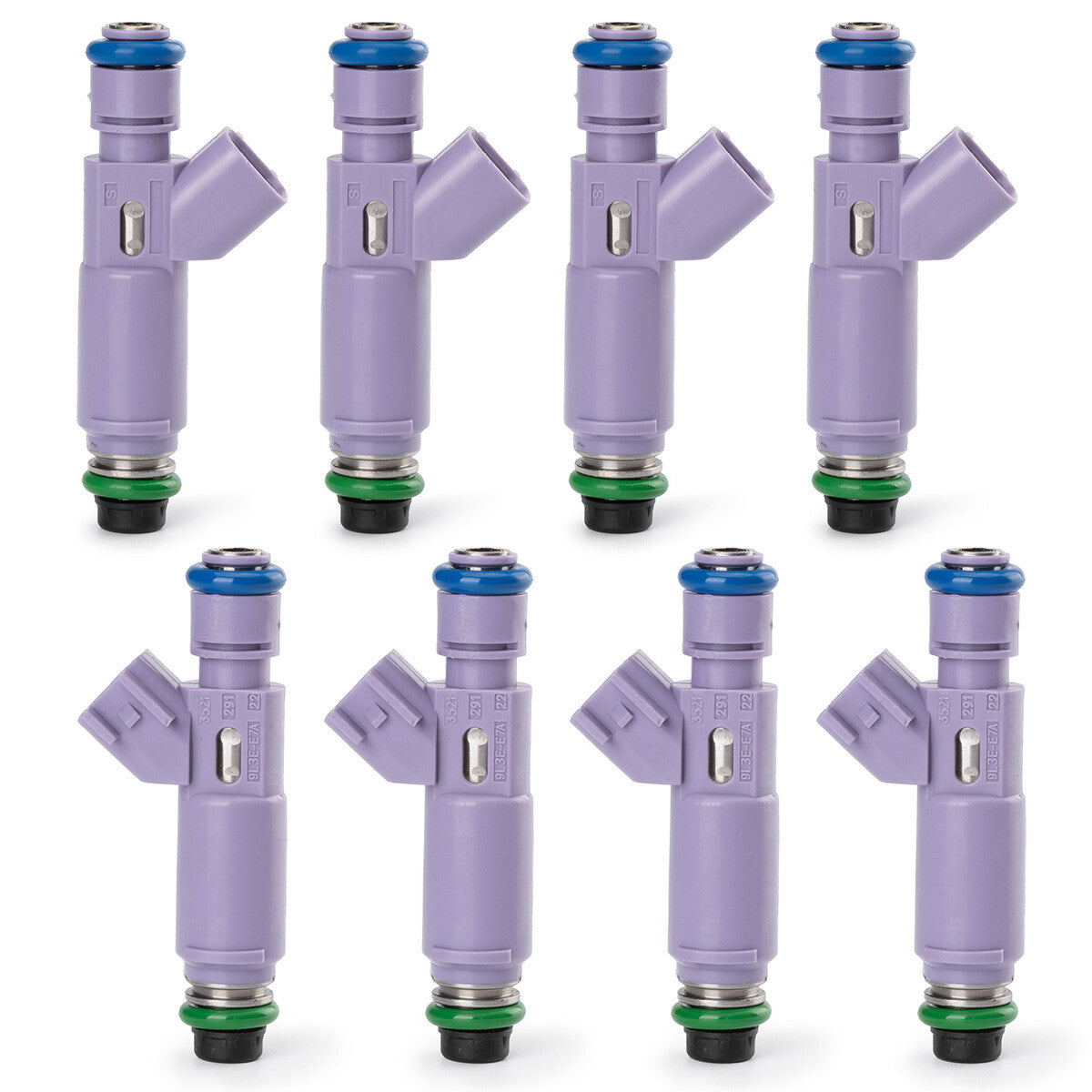 8PCS Fuel Injectors for Ford for Mustang 1990 1991 1995 SVT 5.0L 9L3E-E7A M9593LU24A