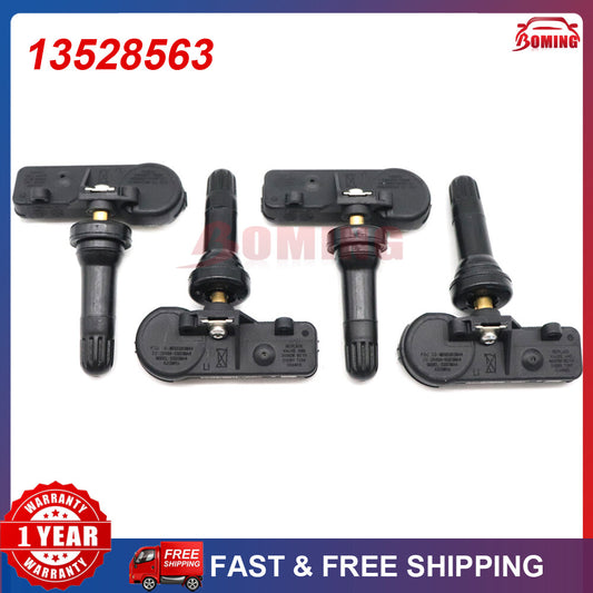 4PCS TPMS 13528563 For GM for Chevy Silverado for Sierra 2019-2023 TIRE PRESSURE SENSOR