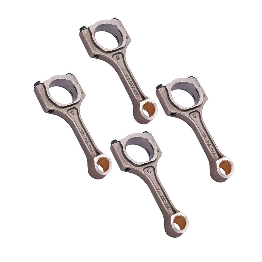 4 Engine Connecting Rods w/23510-2B700 for Hyundai for Kia 1.6L Turbo Conrods 14~21