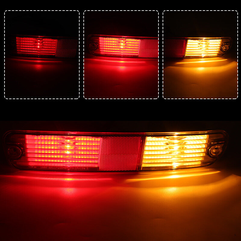 Left Rear Bumper Fog Light Tail Lamp Refit for Mitsubishi Pajero Montero 2003-06