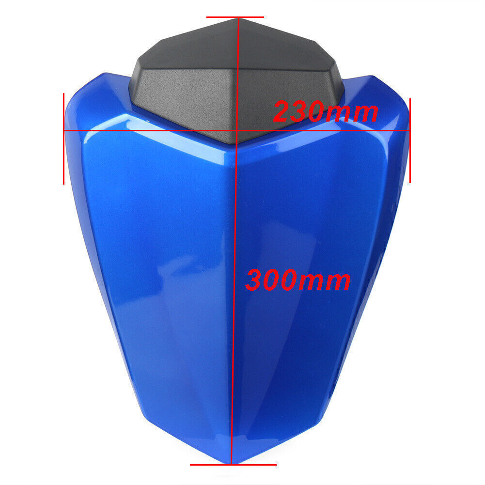 Black Rear Pillion for Seat Cover Fairing Cowling for Yamaha YZF-R1 2009 - 2014