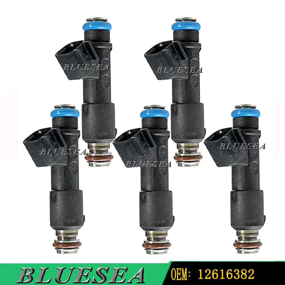 5PC set fuel injector For 2008-2012 for GMC for Chevrolet 2.9L 3.7L 12616382