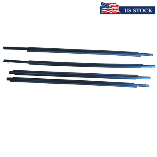 Car Window Weatherstrip Seal Outer Moulding Trims For Prius 2004-2009 7572047010