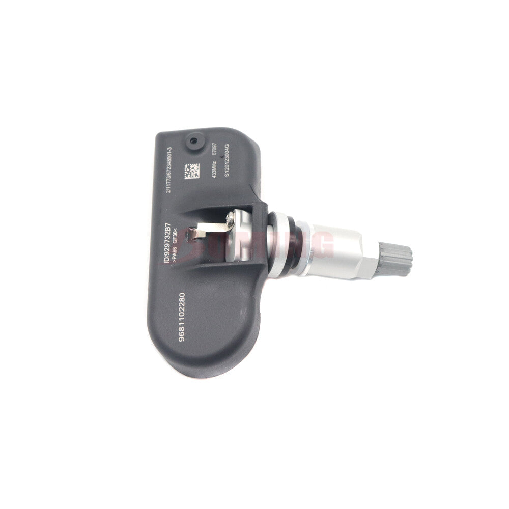 4-pack Tire Pressure Sensors (TPMS) 433MHz 9659452180 for Citro?n C4, C5, C6, C8, and Aircross