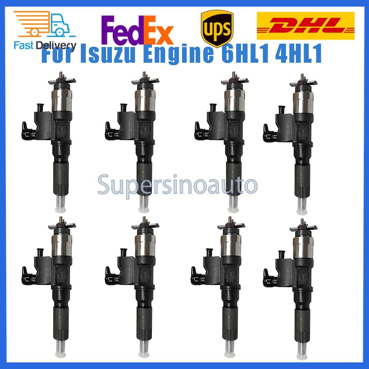 4HL1 6HL1 for Isuzu Engine 8 Fuel Injector 8-97367552-1 095000-5500 8973675521