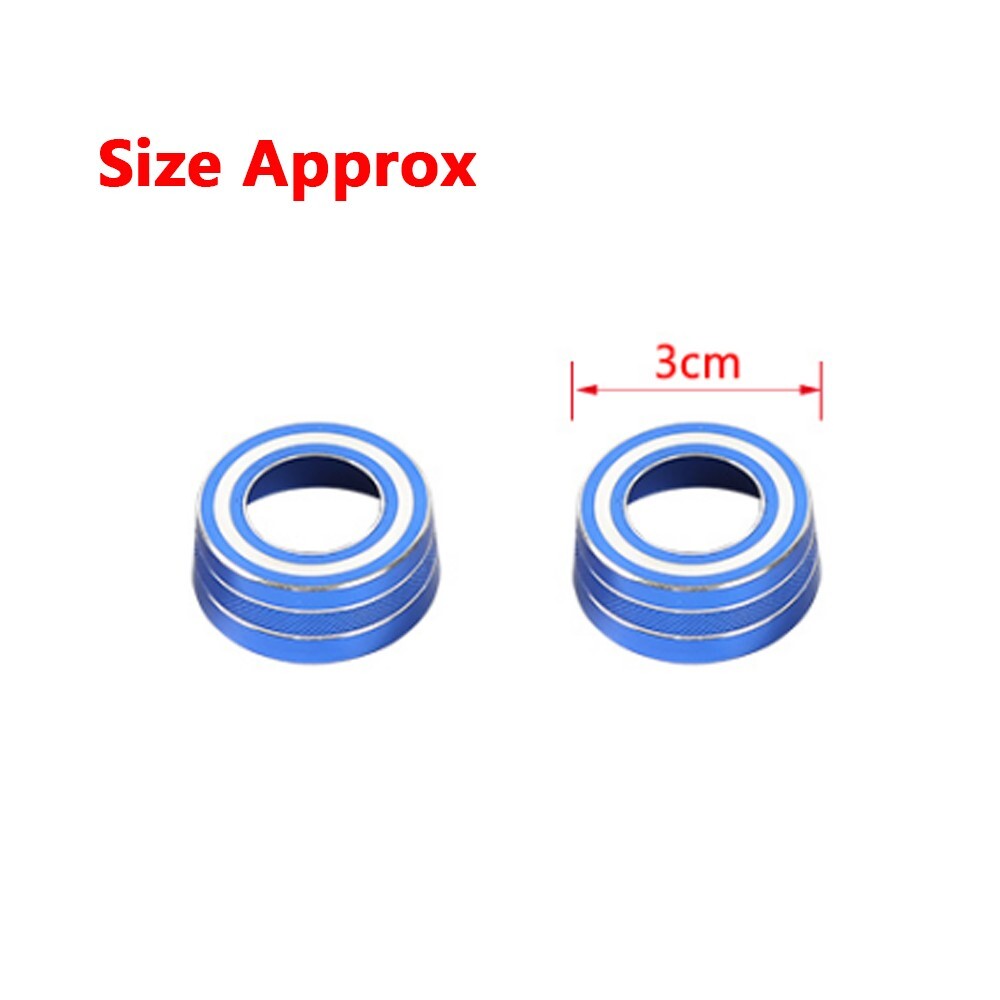Shift Rod Lever Wiper Cover Trim Stickers for Chevrolet Camaro 2010-2015 Blue