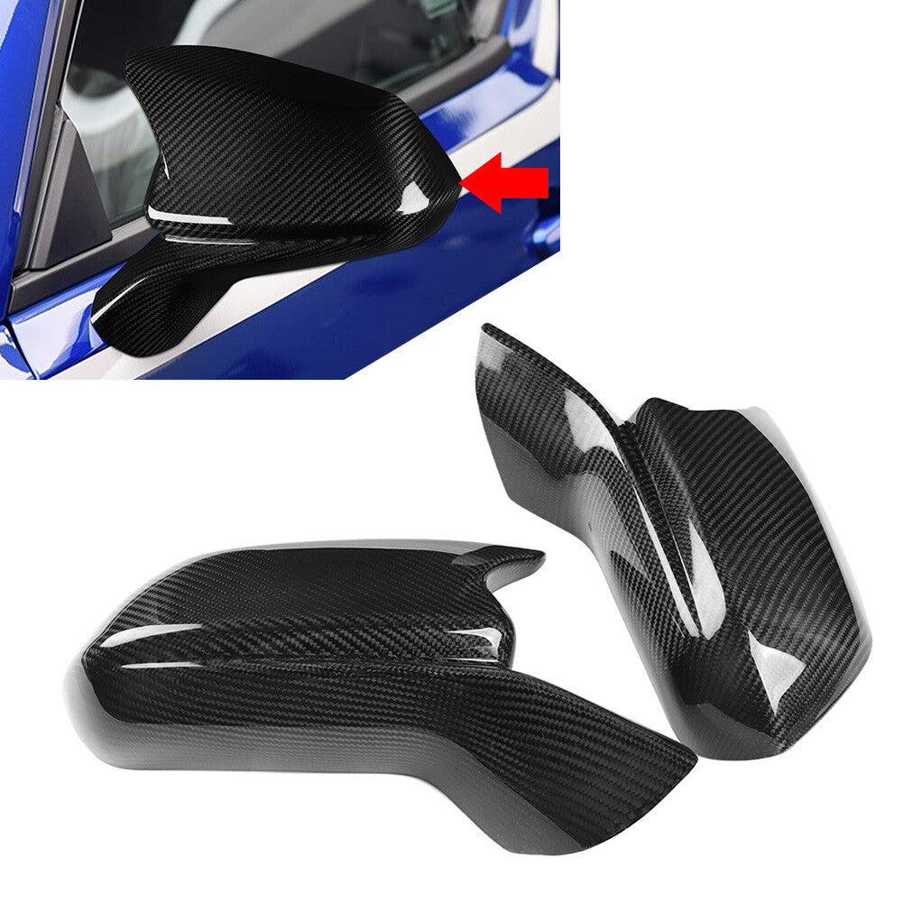 Carbon Fiber Side Door Rearview Mirror Cover for Chevrolet Camaro 2016-2024