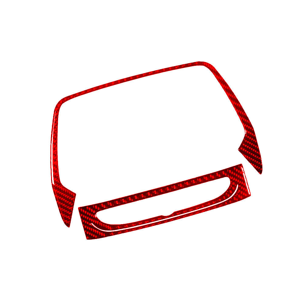 8 Touch Screen Display Navigation Trim Cover for Chevrolet Camaro 2016-2018 Red