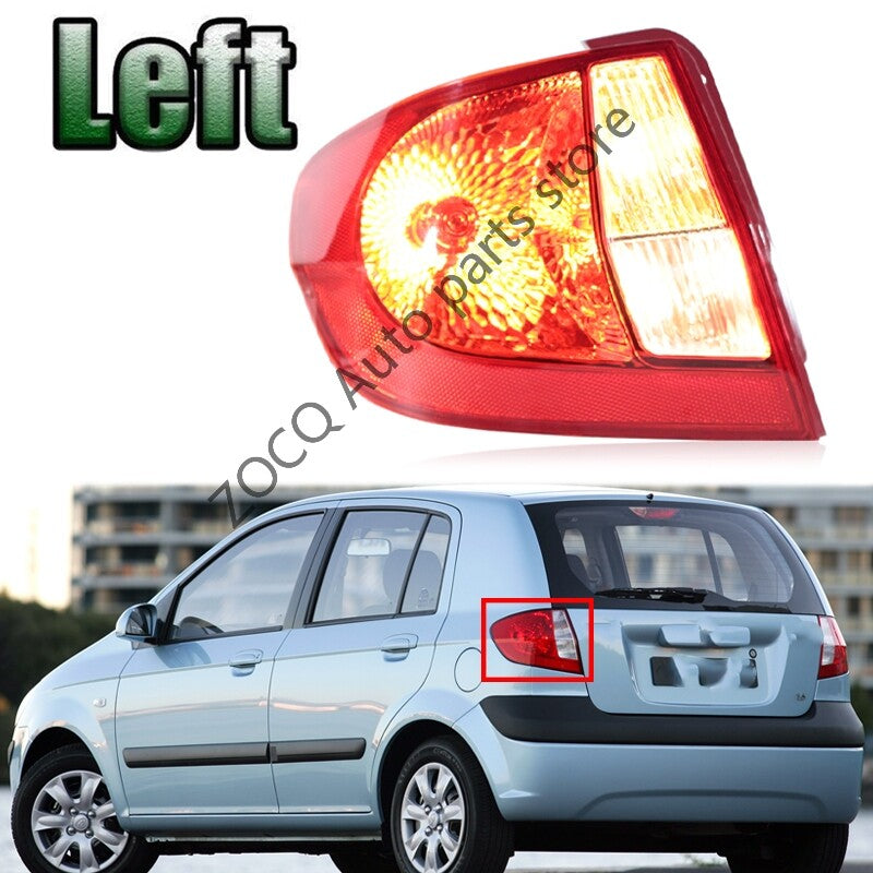Left Rear Bumper Tail Light Stop Brake Lamp for Hyundai GETZ 2 5 DOOR 2005-2011