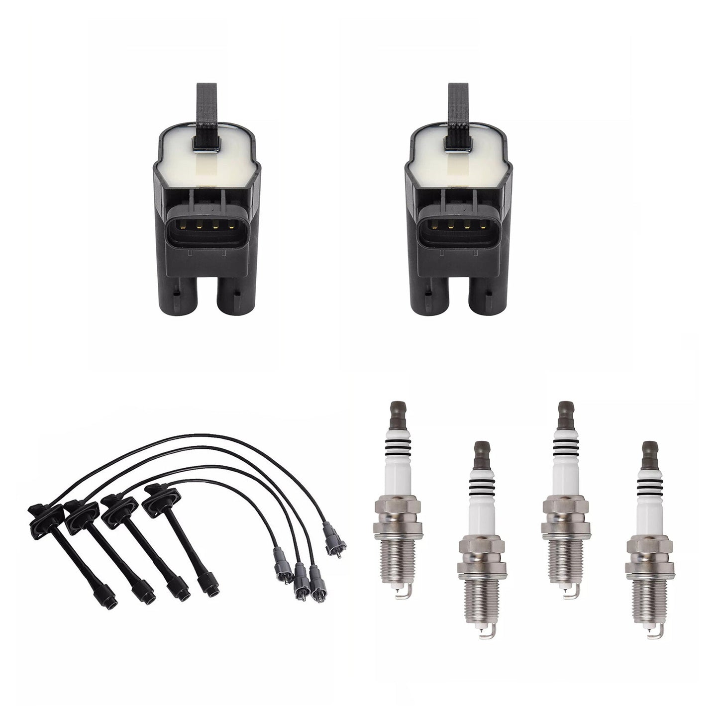 Ignition Coil Kit W/CoilsWireSpark Plugs for Toyota for Camry 1997-2001 UF180