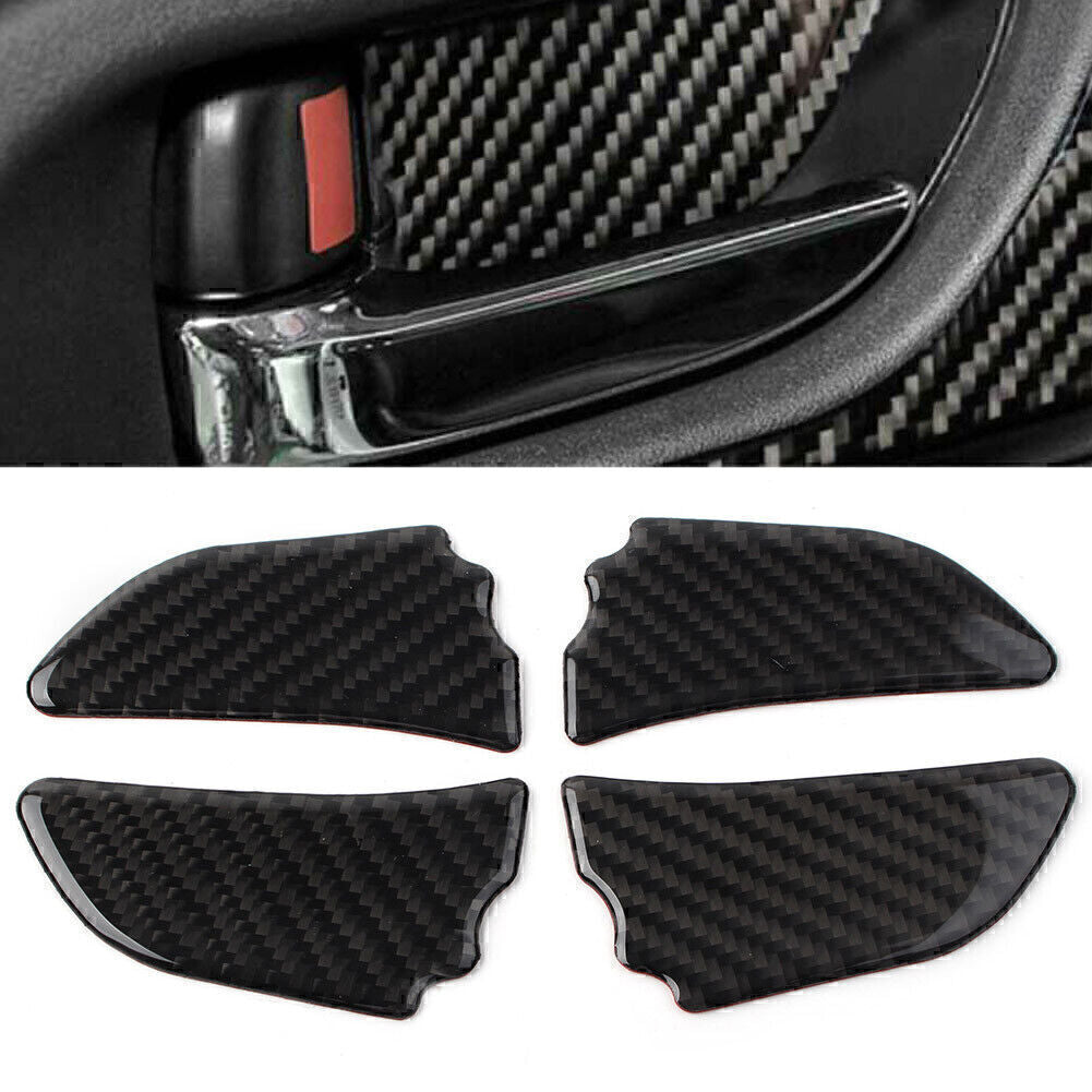4x Interior Door Bowl Cover Trim for Subaru Forester 2013-2018 2017 2016 2015