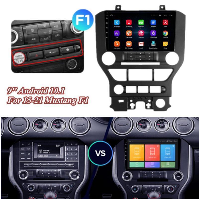 Android 10.1 9 for Ford for Mustang 2015-2021 F1 Model Stereo Radio GPS Navigation
