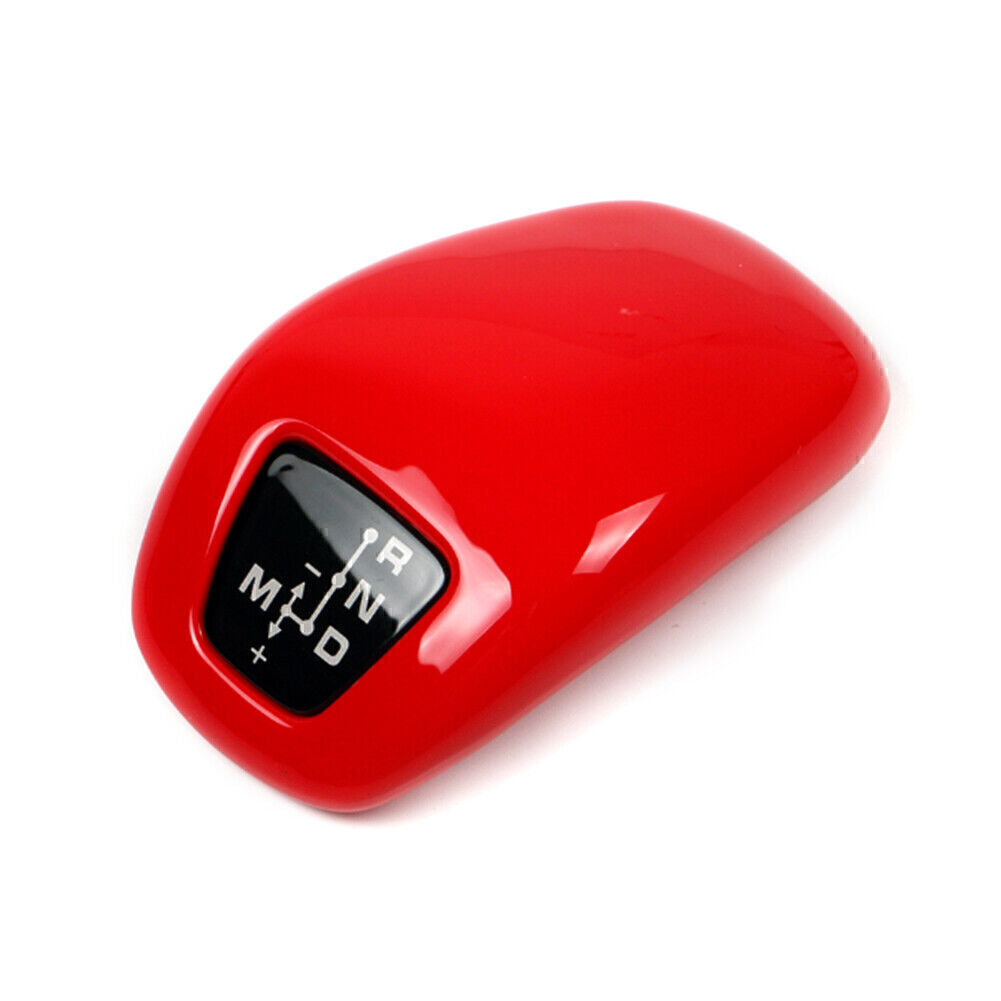 Gear Shift Knob Cover Trim Fit for Porsche for Panamera 971 Chassis G2 2017-2020 ABS Red
