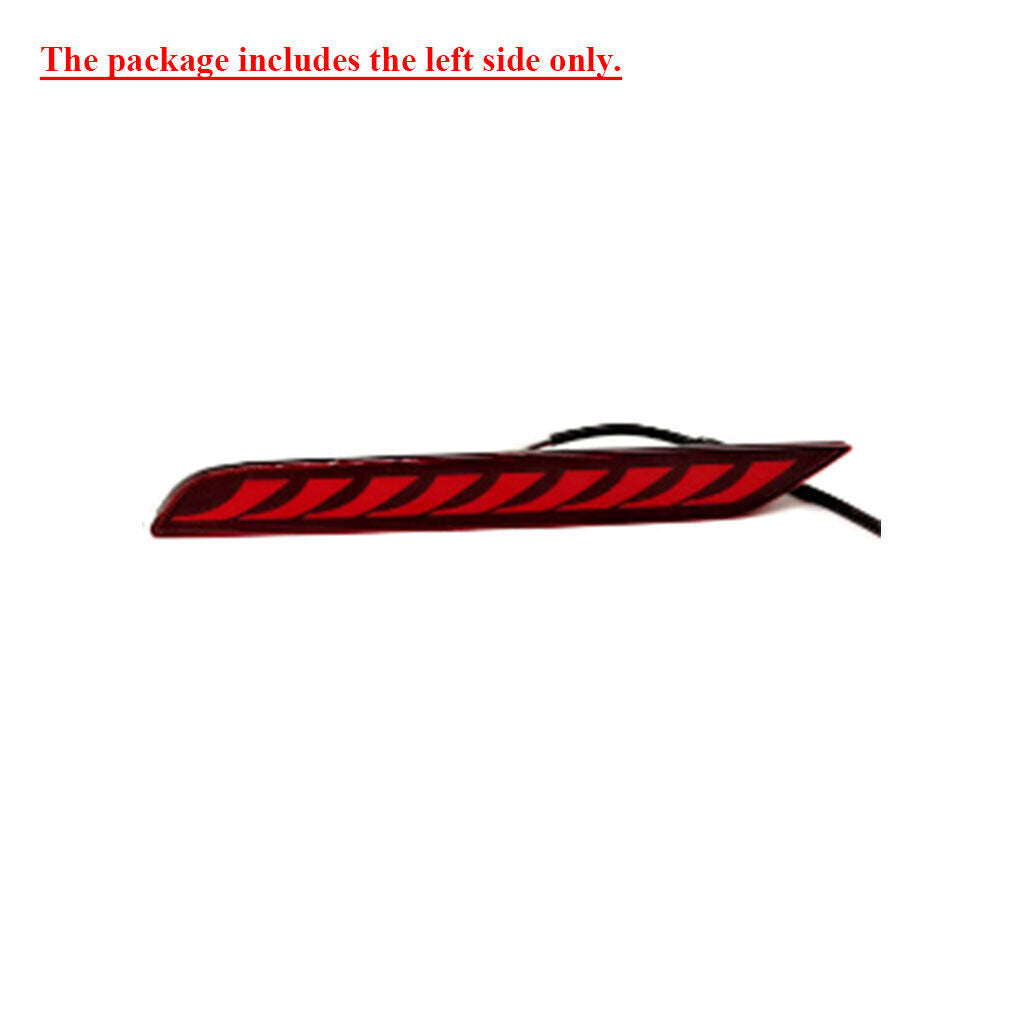 Rear FogBrake Taillight Bumper Reflector Light for Toyota Innova 2023 Left A