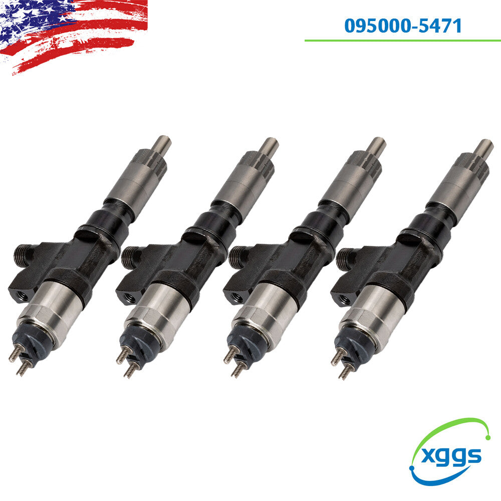 4x Fuel Injectors 4HK1 for Isuzu NPR NPR-HD Diesel 2001-2007 095000-5471