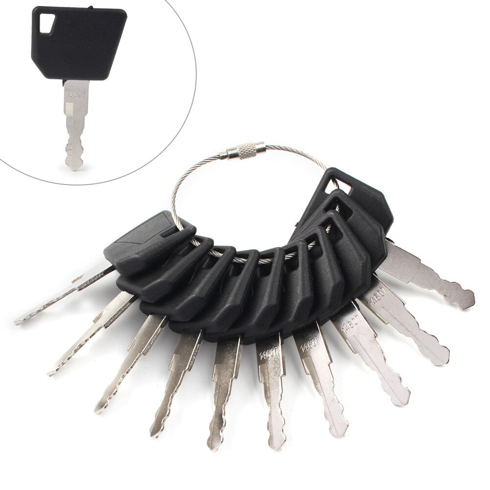 Z¨¹ndschl¨¹ssel 10 St¨¹ck f¨¹r JCB Caterpillar Dynapac for Volvo 14607 701/45501 422455