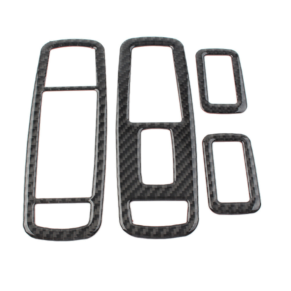 Door Window Lift Switch Button Cover Trim for Jeep Grand Cherokee 2011-2020 Car