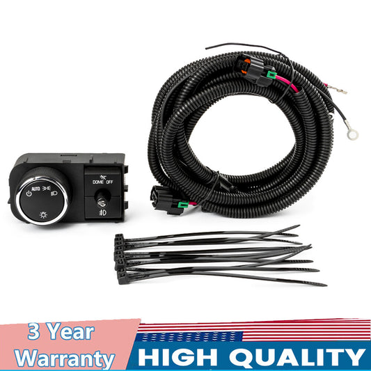 Suitable for 07-14 for Chevrolet Silverado and 07-13 Gimli for Sierra fog light wiring harness and switch.