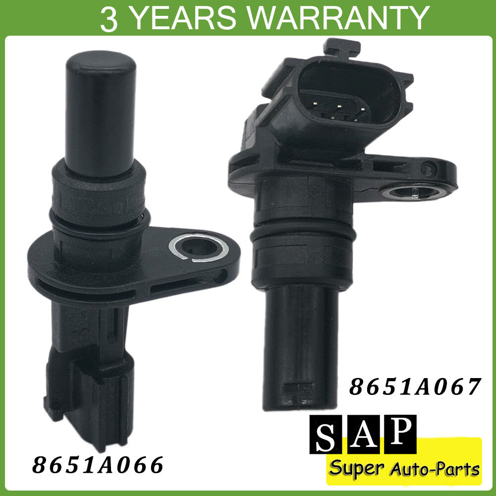 Set of 2 Transmission Input &Output Speed Sensor for Mitsubishi Lancer Outlander