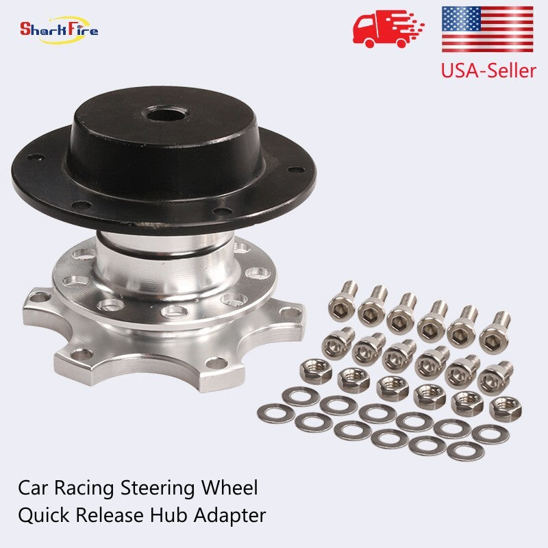 Universal quick-release adapter clip steering wheel Boss Hub racing/motorsport