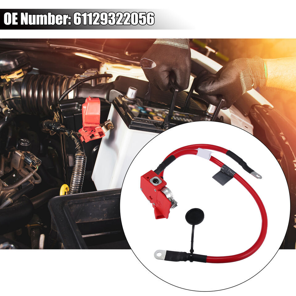 61129322056 Automotive positive battery cable suitable for BMW X5, F15, X6, and F16 (2014-2017)