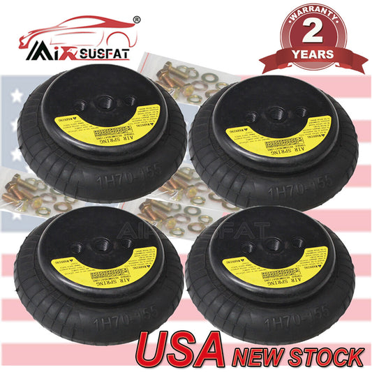 4X For Firestone Air Suspension Spring Bags Assembly W01-358-7731 W013587731
