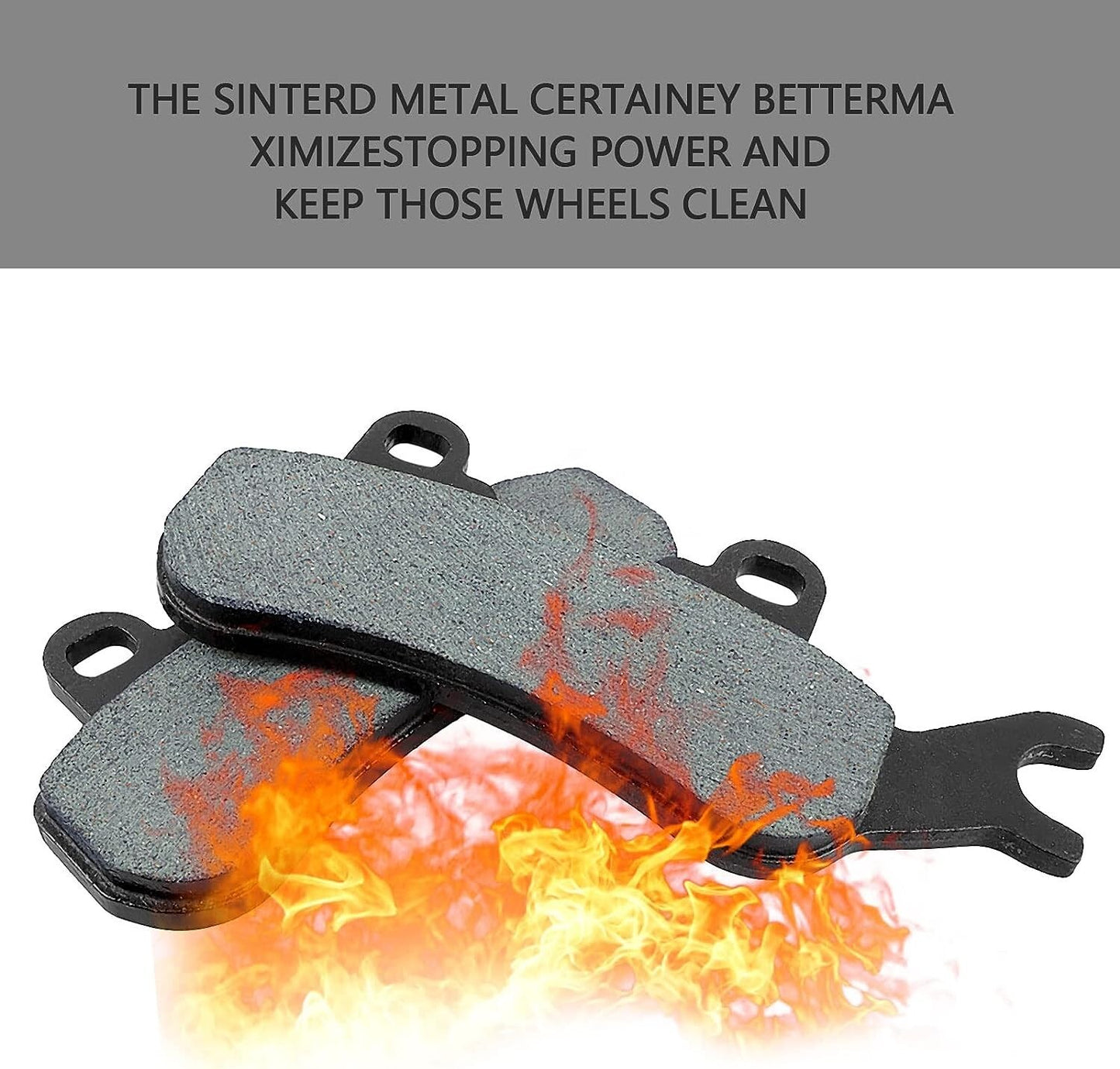 Brake Pads for Can-Am for Defender Max HD10 HD8 4x4/Maverick X3 4x4 XRS, X3 Max 4x4