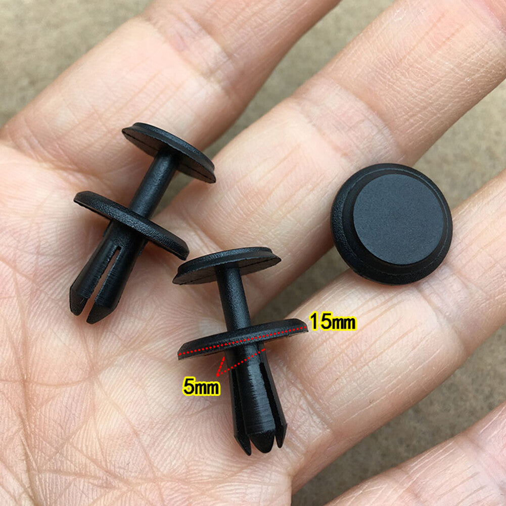 10 Car Bumper Engine Radiator Cover Trim Clips for Mercedes-Benz