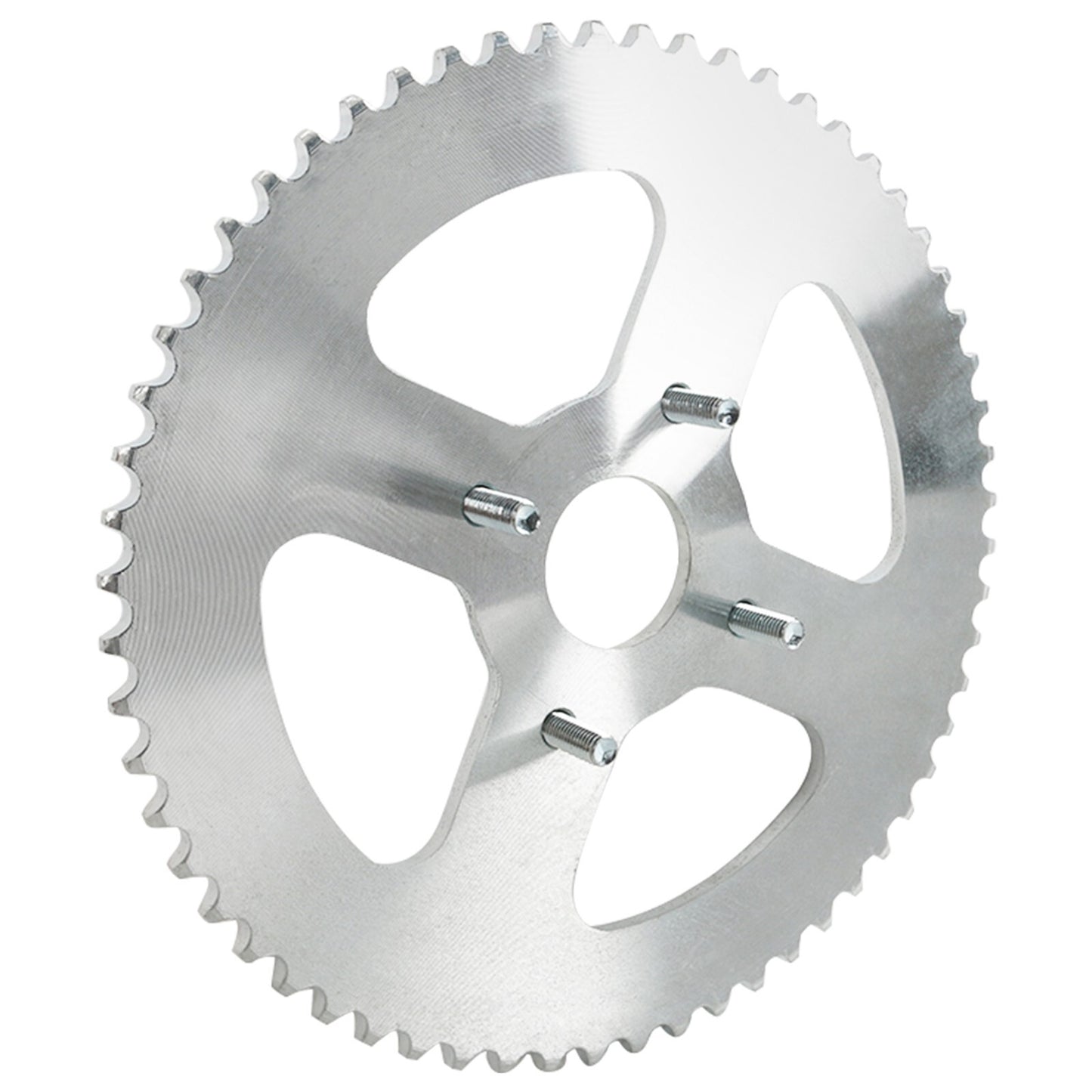 60T 40mm 420 rear chain sprocket for Dirt Pit bikes, ATVs, quad karts, and for mini bikes.