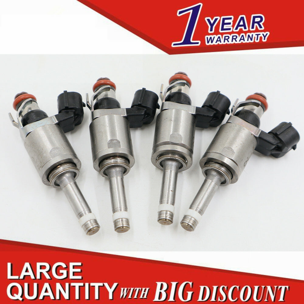 4-pack of new fuel injectors for Ford and for Mazda P501-13-250A.